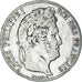 Coin, France, Louis-Philippe, 5 Francs, 1838, Rouen, VF(30-35), Silver