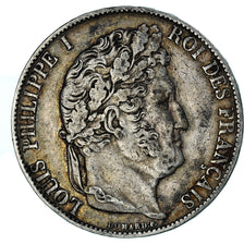 Coin, France, Louis-Philippe, 5 Francs, 1845, Lille, EF(40-45), Silver