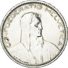 Svizzera, 5 Francs, 1923, Bern, BB, Argento, KM:37