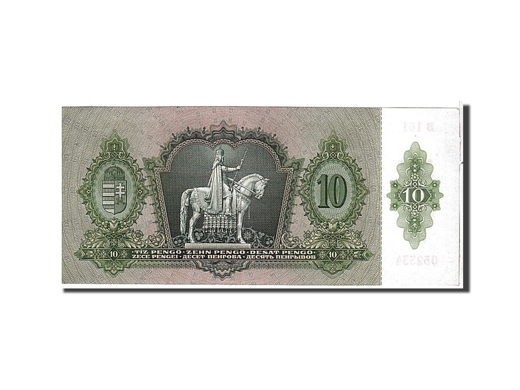 Banknote, Hungary, 10 Pengö, 1936, KM:100, AU(55-58)