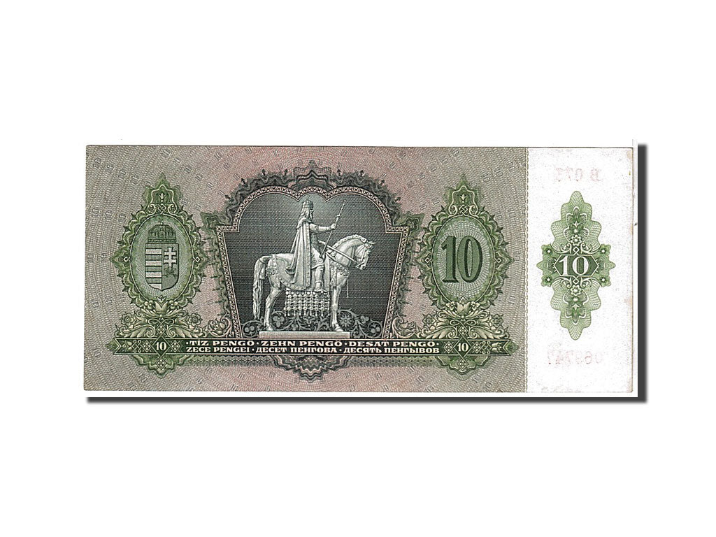 Banknote, Hungary, 10 Pengö, 1936, KM:100, AU(50-53)