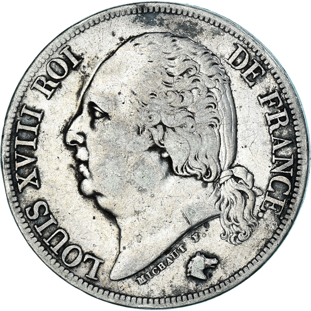 Coin, France, Louis XVIII, Louis XVIII, 2 Francs, 1821, Paris, EF(40-45)