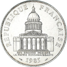 Moneta, Francja, Panthéon, 100 Francs, 1985, Paris, AU(50-53), Srebro