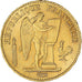 Moeda, França, Génie, 20 Francs, 1875, Paris, AU(50-53), Dourado, KM:825