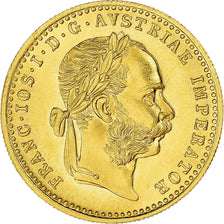 Monnaie, Autriche, Franz Joseph I, Ducat, 1915, Refrappe, SPL, Or, KM:2267