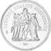 Coin, France, Hercule, 50 Francs, 1977, Paris, MS(60-62), Silver, KM:941.1
