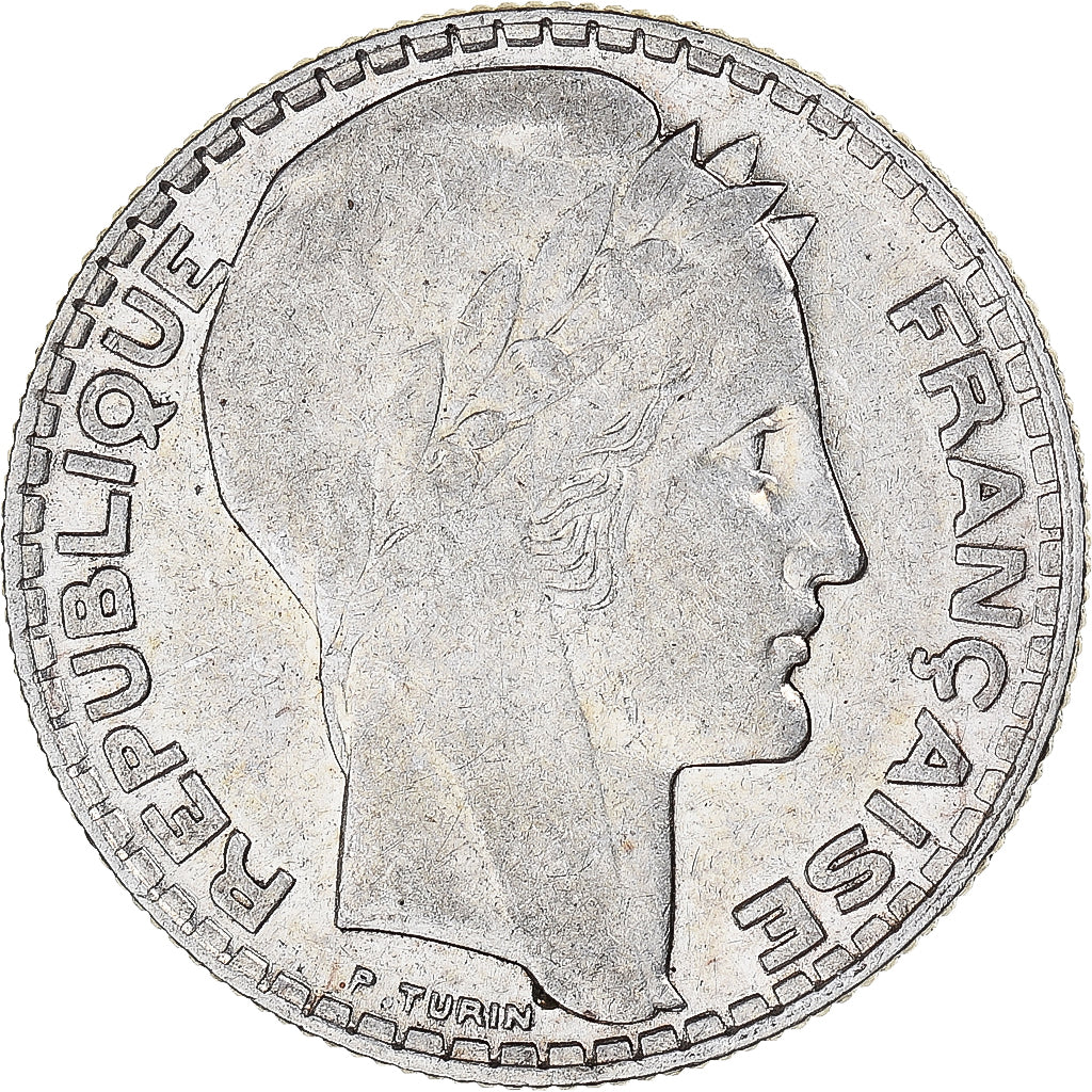 Coin, France, Turin, 10 Francs, 1933, Paris, EF(40-45), Silver, KM:878