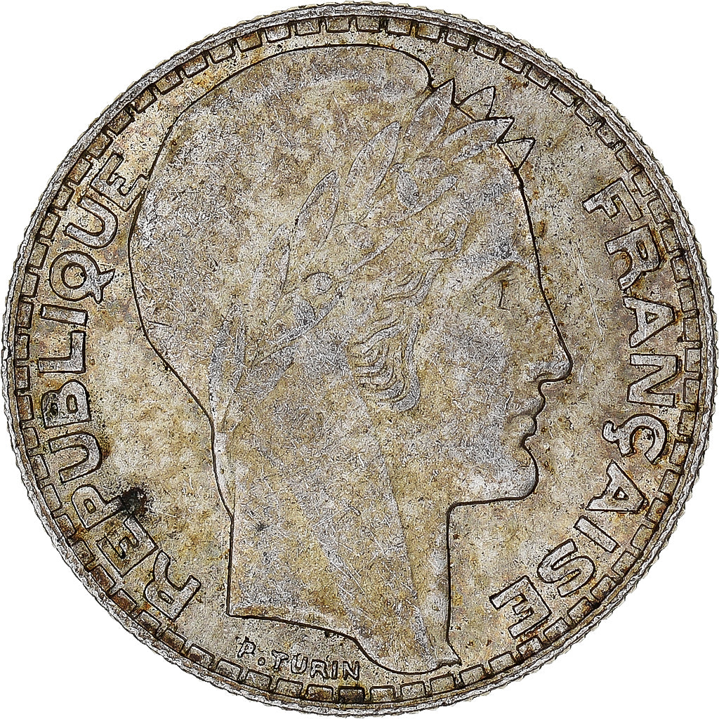 Münze, Frankreich, Turin, 10 Francs, 1932, Paris, SS+, Silber, KM:878
