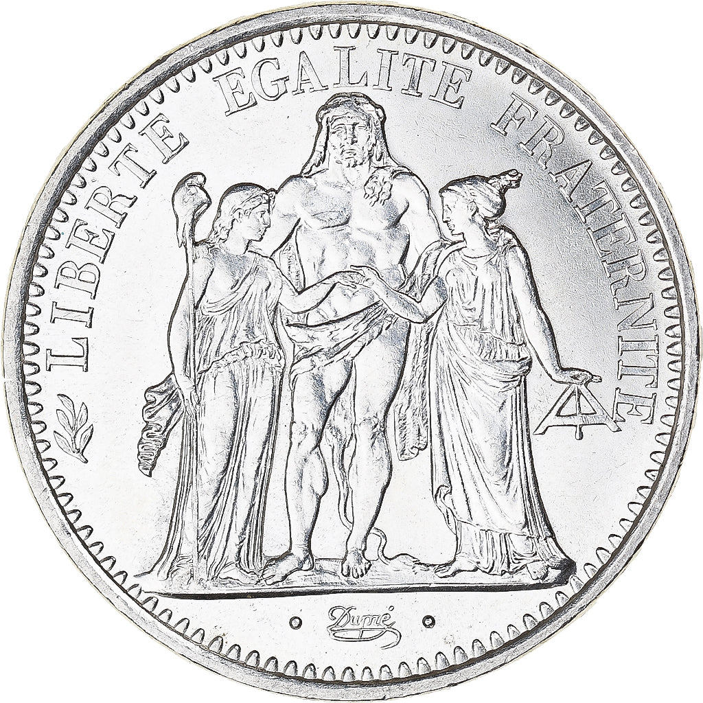 Coin, France, Hercule, 10 Francs, 1966, Paris, MS(63), Silver, KM:932