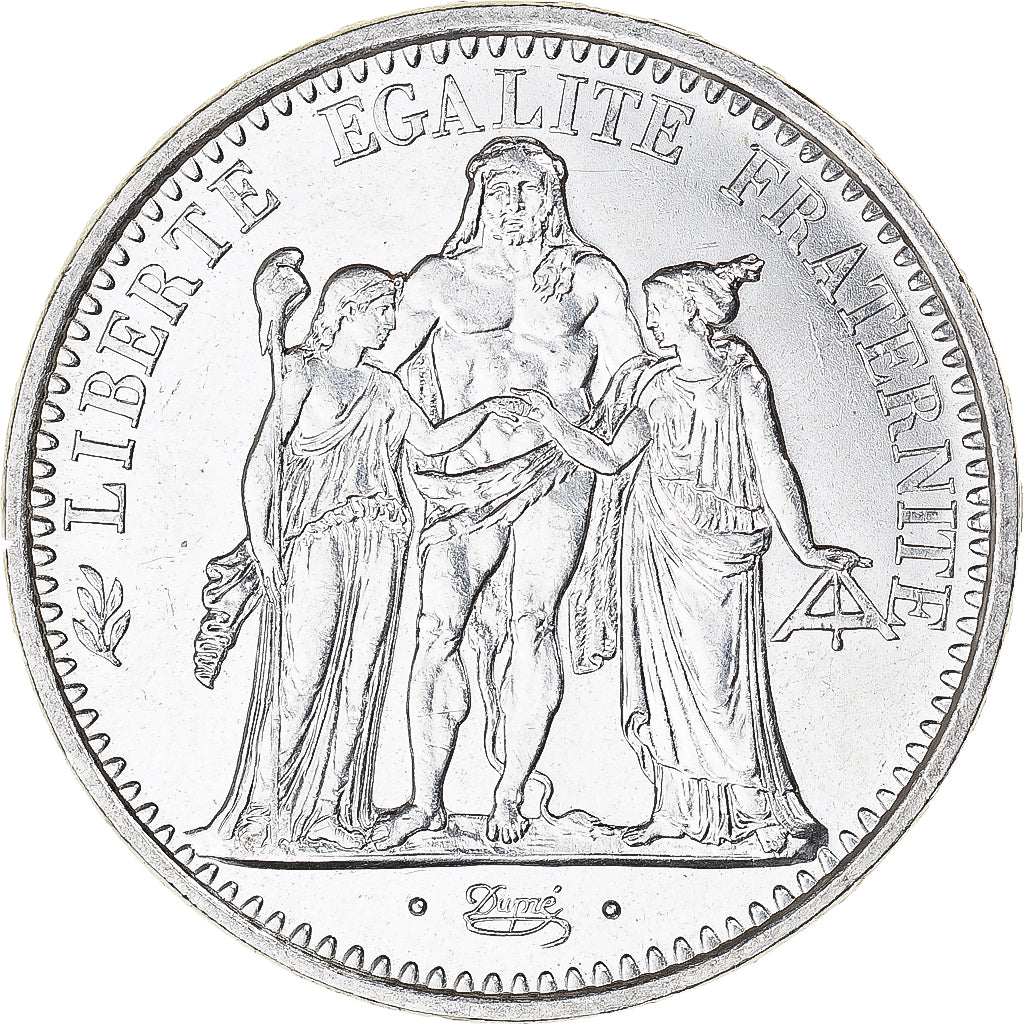 Coin, France, Hercule, 10 Francs, 1966, Paris, MS(63), Silver, KM:932
