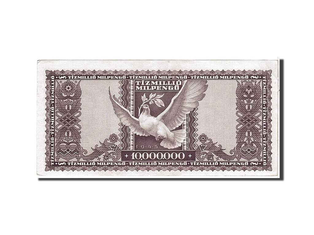 Billet, Hongrie, 10,000,000 Pengö, 1946, KM:123, SUP