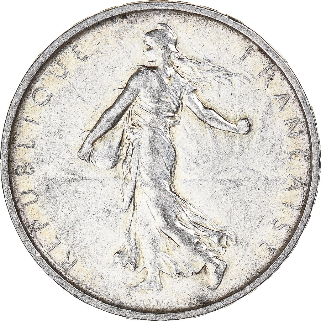 Francia, Semeuse, 5 Francs, 1966, Paris, BB+, Argento, KM:926, Gadoury:770