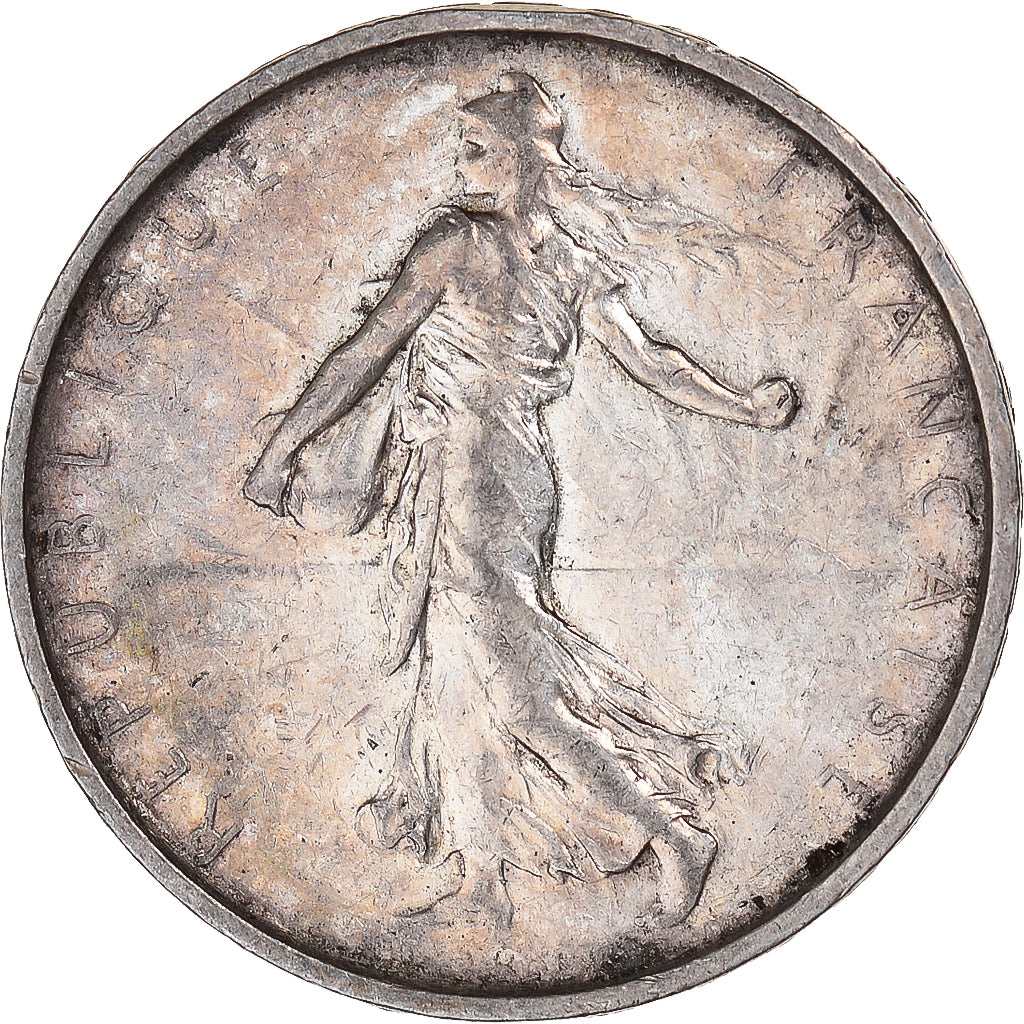 France, Semeuse, 5 Francs, 1966, Paris, AU(50-53), Silver, KM:926, Gadoury:770