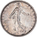 France, Semeuse, 5 Francs, 1966, Paris, AU(50-53), Silver, KM:926, Gadoury:770