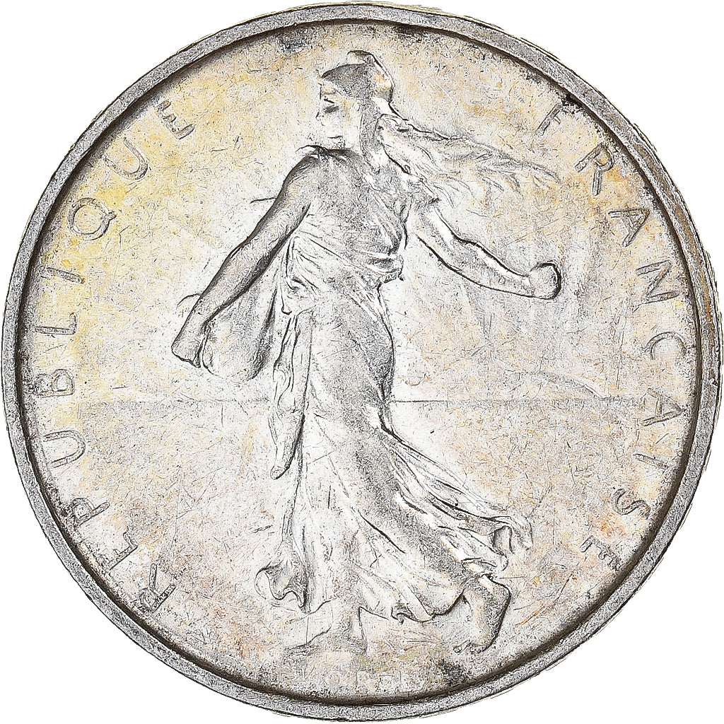 Moneta, Francia, Semeuse, 5 Francs, 1967, Paris, SPL, Argento, KM:926