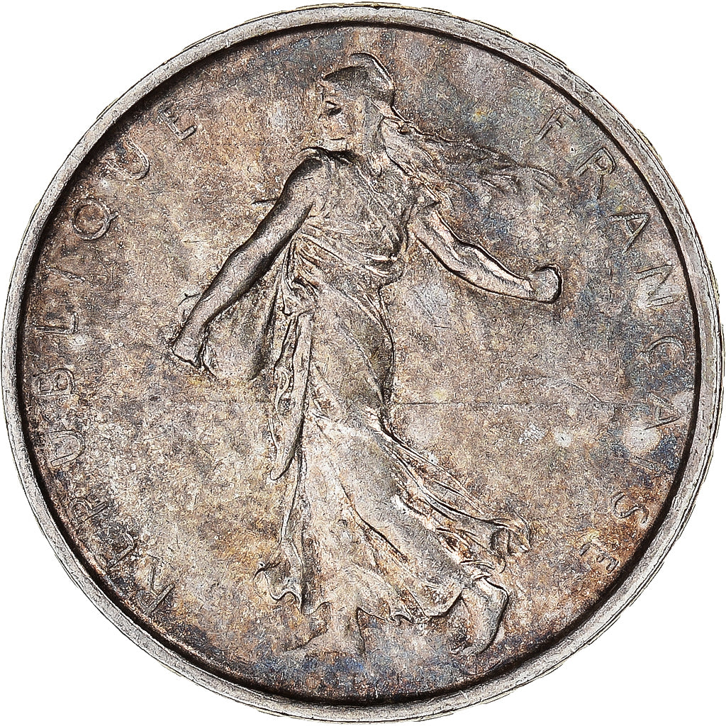 Coin, France, Semeuse, 5 Francs, 1967, Paris, MS(60-62), Silver, KM:926