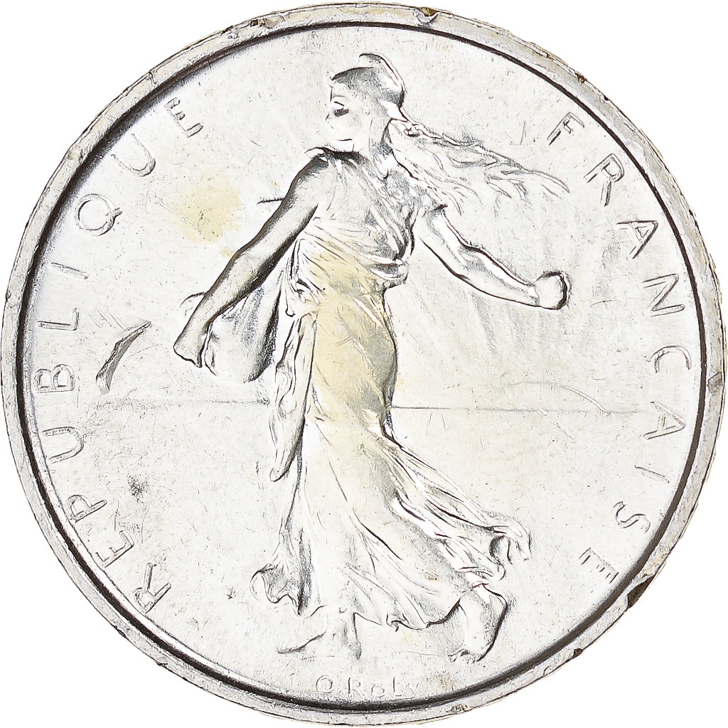 Coin, France, Semeuse, 5 Francs, 1969, Paris, MS(63), Silver, KM:926