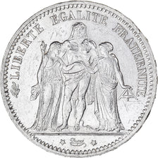 Coin, France, Hercule, 5 Francs, 1873, Paris, MS(60-62), Silver, KM:820.1