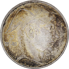 Coin, Belgium, 20 Francs, 20 Frank, 1949, EF(40-45), Silver, KM:141.1