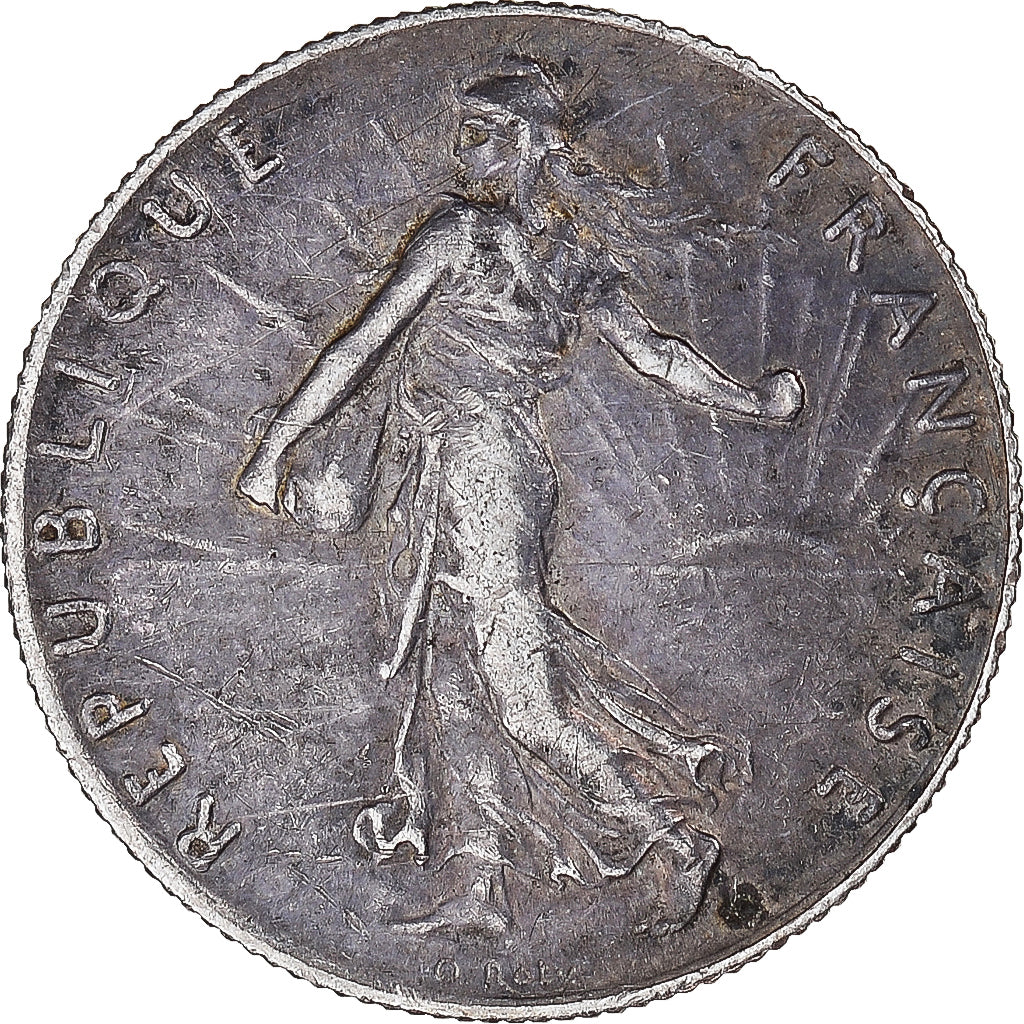 Münze, Frankreich, Semeuse, 50 Centimes, 1909, Paris, SS+, Silber, KM:854