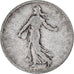 Moeda, França, Semeuse, Franc, 1909, Paris, F(12-15), Prata, KM:844.1