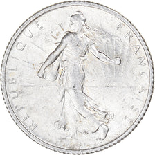 Coin, France, Semeuse, Franc, 1912, Paris, MS(60-62), Silver, KM:844.1