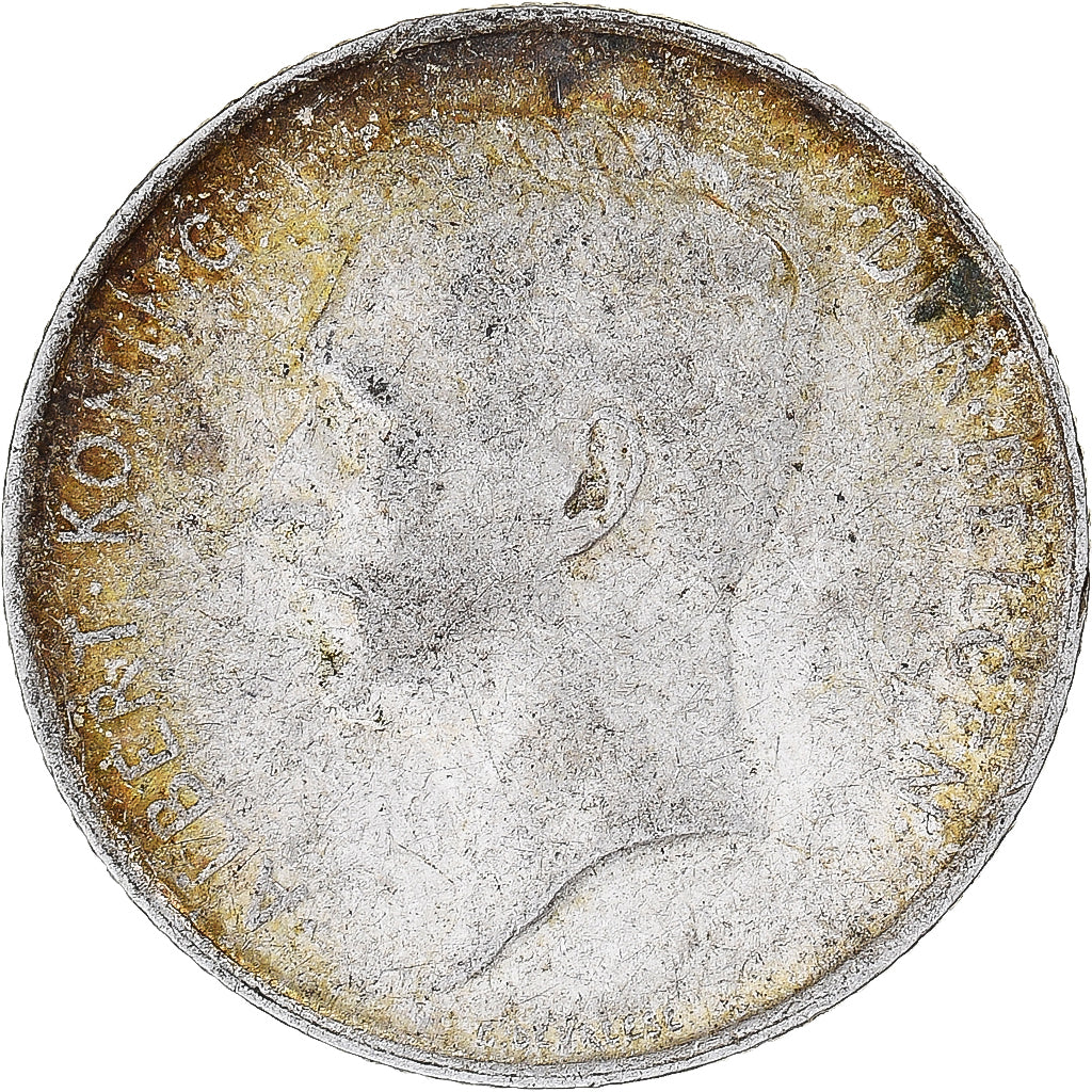 Monnaie, Belgique, Franc, 1913, TTB, Argent, KM:73.1