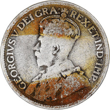 Coin, Canada, George V, 25 Cents, 1917, Royal Canadian Mint, Ottawa, VF(20-25)