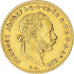Hungary, Franz Joseph I, 4 Forint 10 Francs, 1885, Kormoczbanya, EF(40-45),KM466