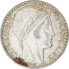 Moneta, Francia, Turin, 20 Francs, 1933, Paris, BB, Argento, KM:879, Gadoury:852