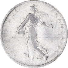 Coin, France, Semeuse, Franc, 1911, Paris, EF(40-45), Silver, KM:844.1