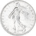 Coin, France, Semeuse, Franc, 1912, Paris, AU(50-53), Silver, KM:844.1