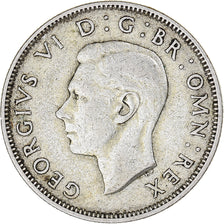 Coin, Great Britain, George VI, Florin, Two Shillings, 1943, EF(40-45), Silver