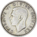 Coin, Great Britain, George VI, Florin, Two Shillings, 1943, EF(40-45), Silver