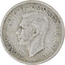Coin, Australia, George VI, Florin, 1947, Melbourne, EF(40-45), Silver, KM:40a