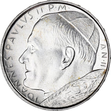 Moeda, CIDADE DO VATICANO, John Paul II, 500 Lire, 1979, Roma, MS(65-70), Prata