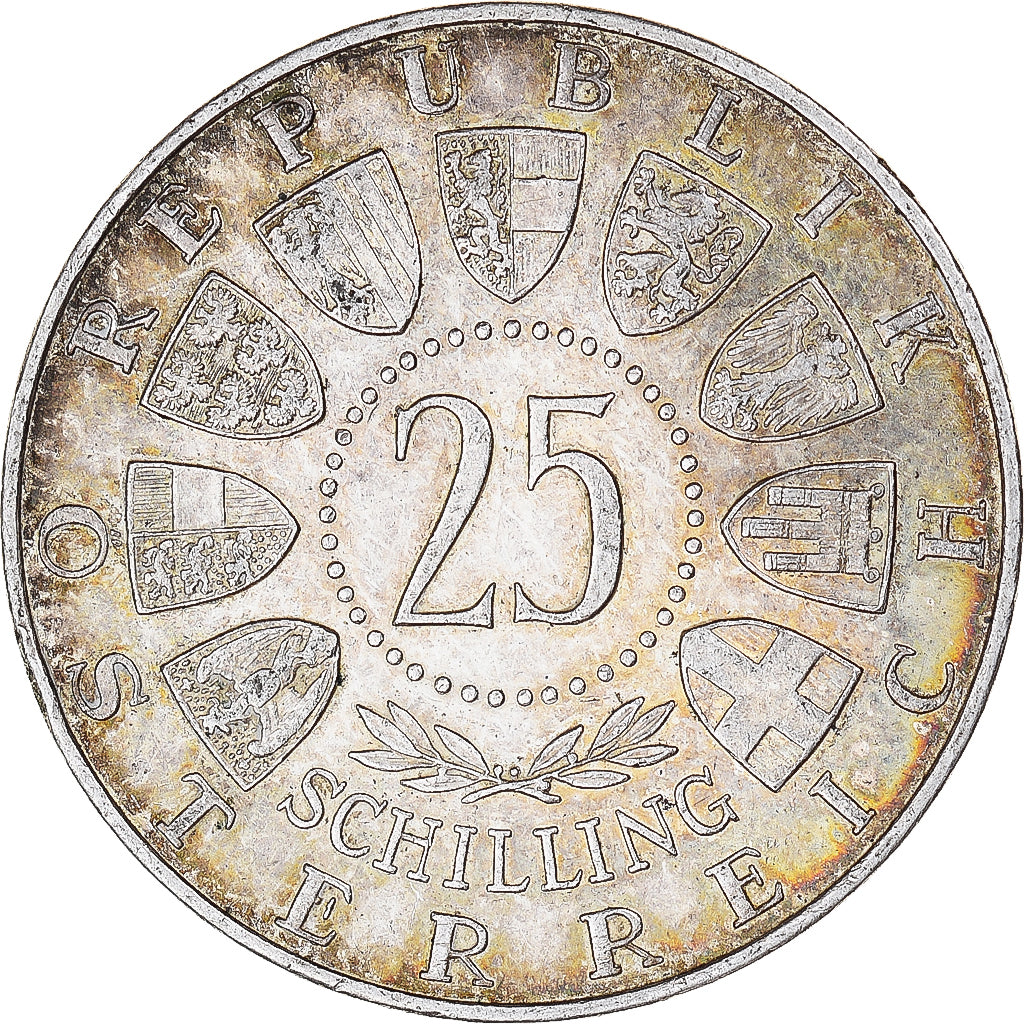 Monnaie, Autriche, 25 Schilling, 1956, Vienne, TTB, Argent, KM:2881