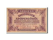 Banknote, Hungary, 100,000 (Egyszázezer) Adópengö, 1946, AU(55-58)
