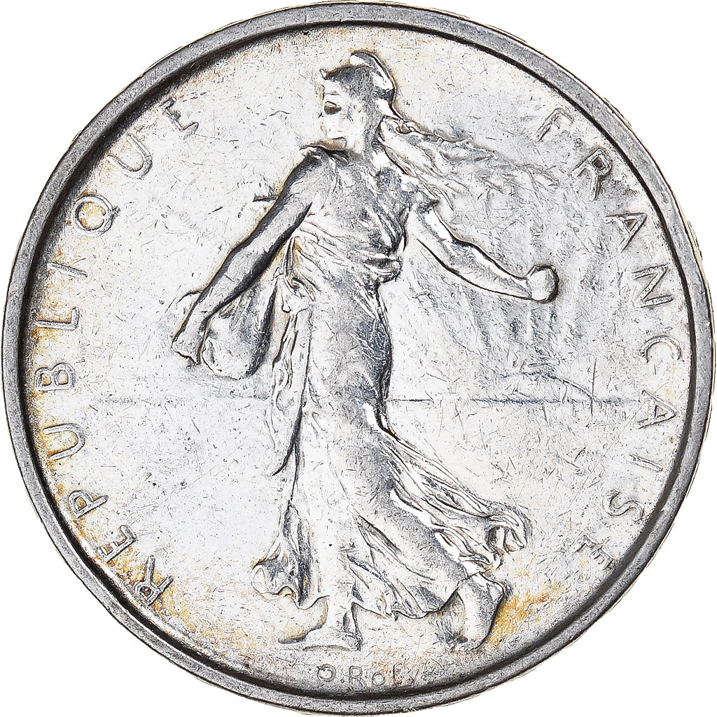Coin, France, Semeuse, 5 Francs, 1961, Paris, MS(60-62), Silver, KM:926