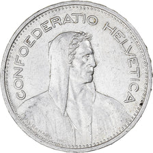 Coin, Switzerland, 5 Francs, 1953, Bern, AU(50-53), Silver, KM:40