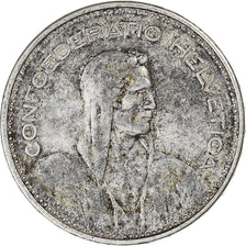 Coin, Switzerland, 5 Francs, 1965, Bern, EF(40-45), Silver, KM:40