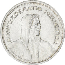 Coin, Switzerland, 5 Francs, 1953, Bern, EF(40-45), Silver, KM:40