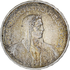 Moneda, Suiza, 5 Francs, 1932, Bern, BC+, Plata, KM:40