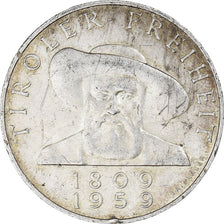 Coin, Austria, 50 Schilling, 1959, Vienna, EF(40-45), Silver, KM:2888
