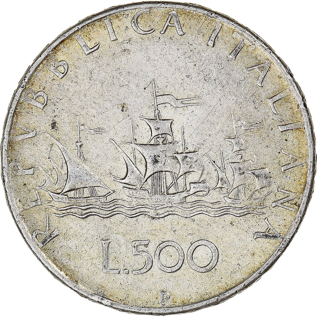 Italia, 500 Lire, 1965, Rome, BB+, Argento, KM:98