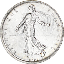 Munten, Frankrijk, Semeuse, 5 Francs, 1960, PR, Zilver, KM:926, Gadoury:770