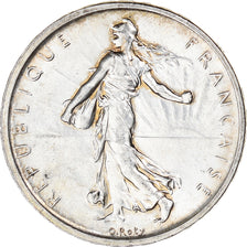 Moneta, Francja, Semeuse, 5 Francs, 1960, AU(55-58), Srebro, KM:926, Gadoury:770
