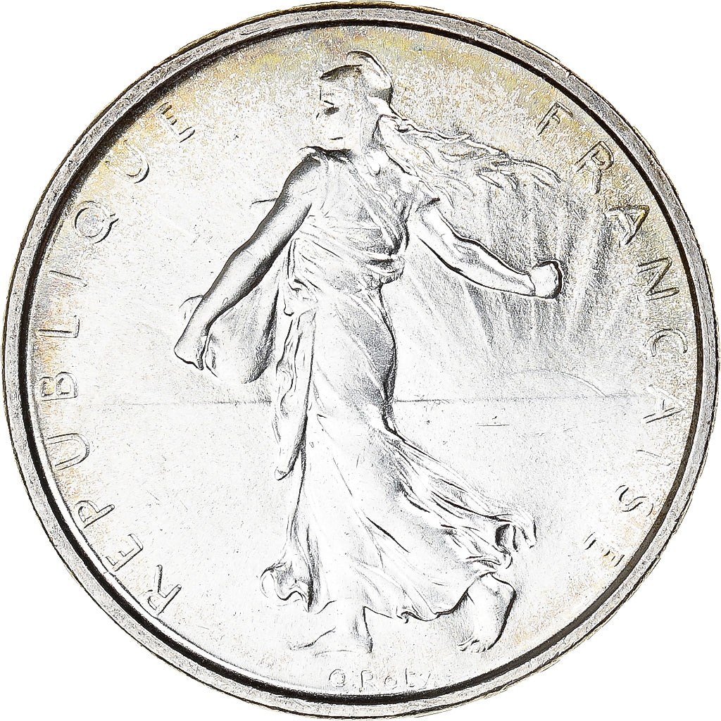France, Semeuse, 5 Francs, 1964, MS(63), Silver, KM:926, Gadoury:770