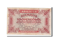 Hungary, 1,000,000 (Egymillió) Adópengö, 1946, KM #140c, EF(40-45)