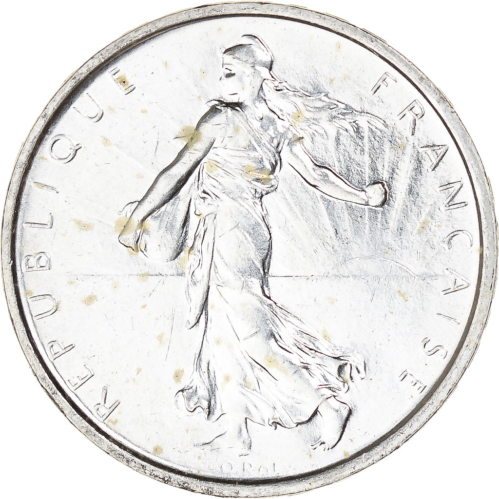 Coin, France, Semeuse, 5 Francs, 1969, Paris, MS(63), Silver, KM:926